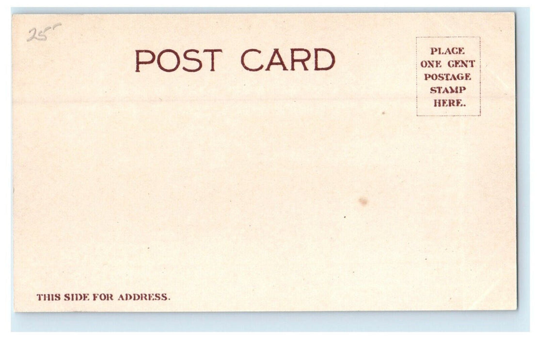 c1905 The Mummy And The Hummingbird Organ Money Advertising Theater Postcard
