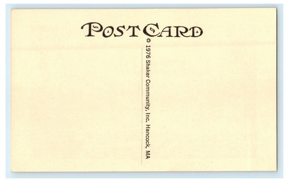 1912 Office and Store, Hancock Shakers, Pittsfield Massachusetts MA Postcard