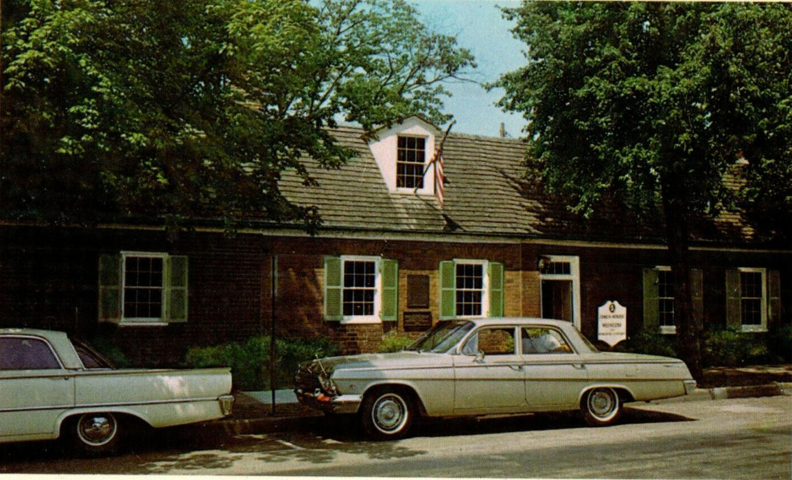 1969 James Monroe's Law Office Fredericksburg, Virginia VA Posted Postcard