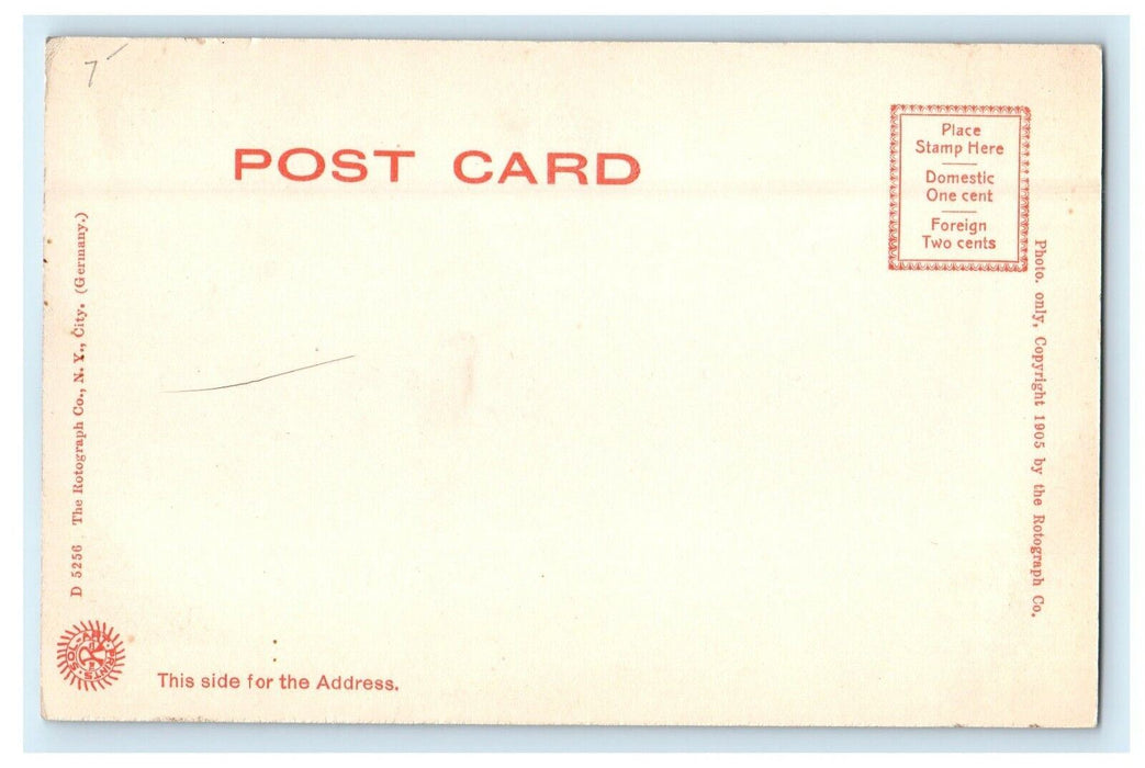 1904 Town Hall in Great Barrington, Massachusetts MA Postcard