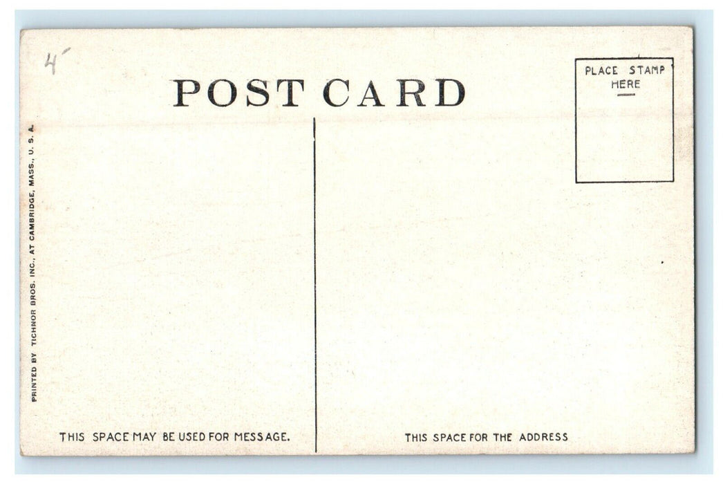1912 Shrine of St Anne, Fiskdale Massachusetts MA Antique Postcard