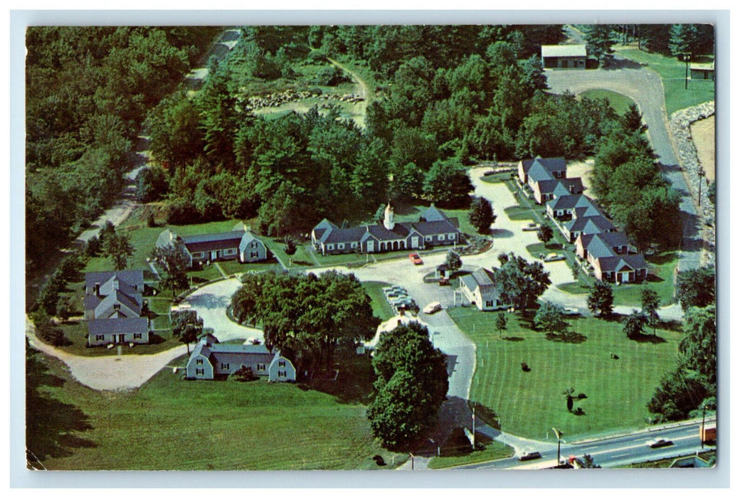 1975 Liberty Cap Motel Sturbridge Massachusetts MA Vintage Postcard