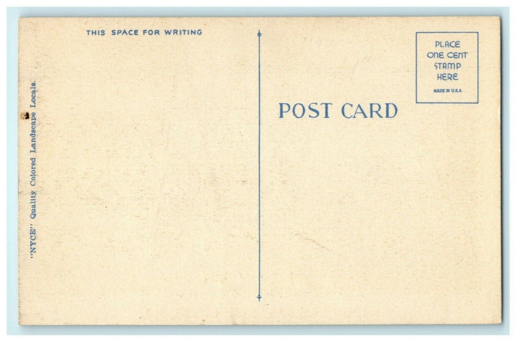 Greetings From Franklin Grove Illinois Hay Wagon c1940 Vintage Antique Postcard