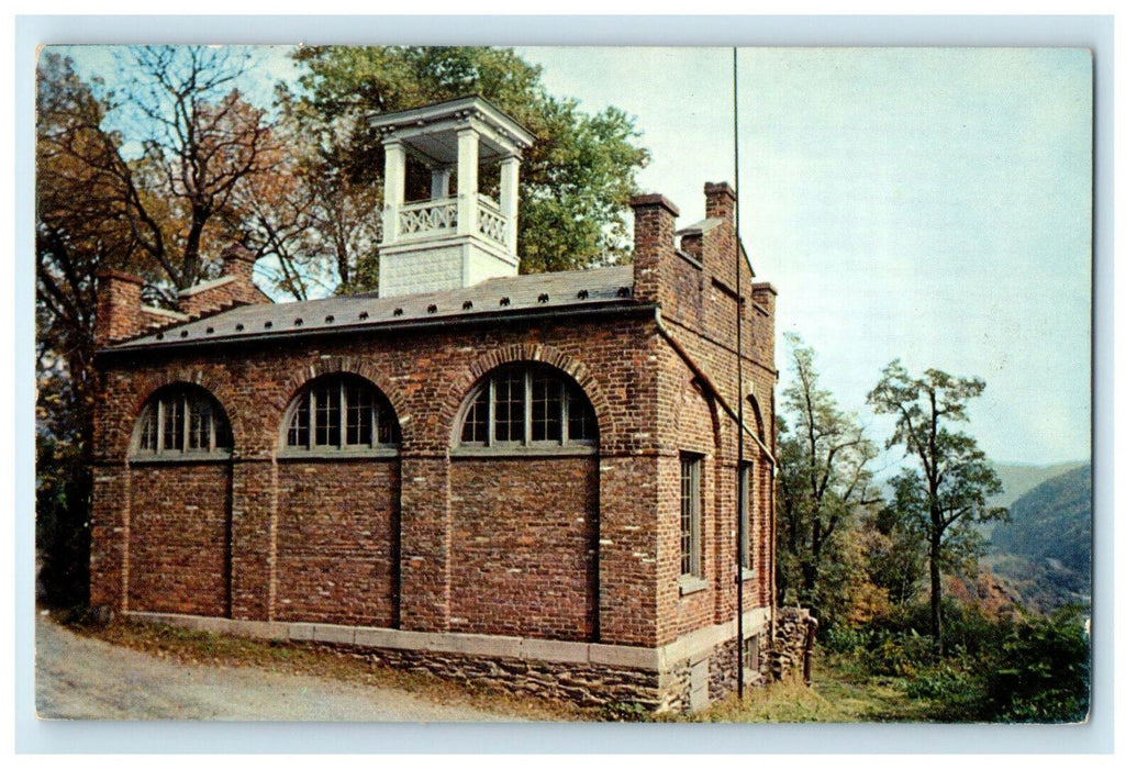 1961 John Brown's Fort Harper's Ferry, West Virginia WV Posted Postcard