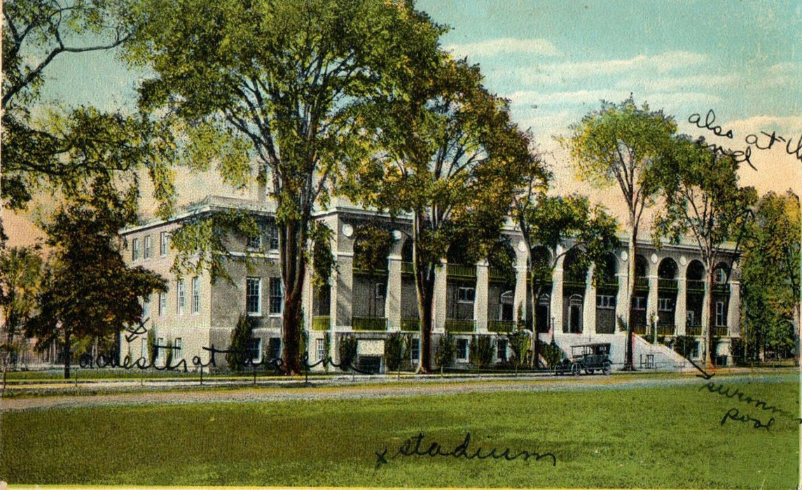 1926 Gymnasium, Union College, Schenectady, New York NY Posted Postcard