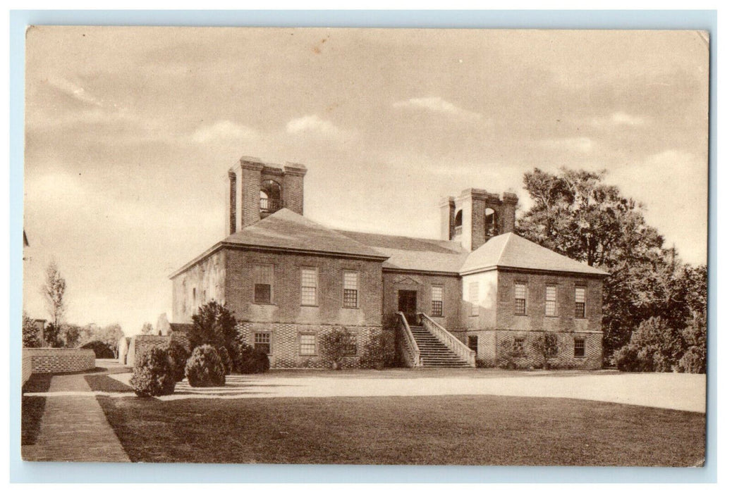 c1920s Stratford Hall, Westmoreland County, Virginia VA Unposted Postcard