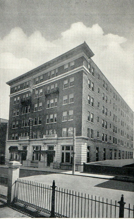 c1910s Hotel Petersburg, Us Highway 1 and 301 Petersburg, Virginia Postcard