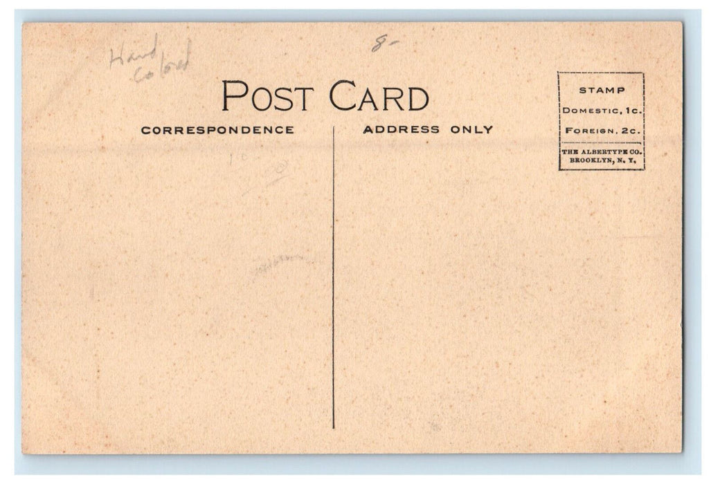 c1910 Colonial Hotel, Grand De Tour Illinois IL Antique Unposted Postcard