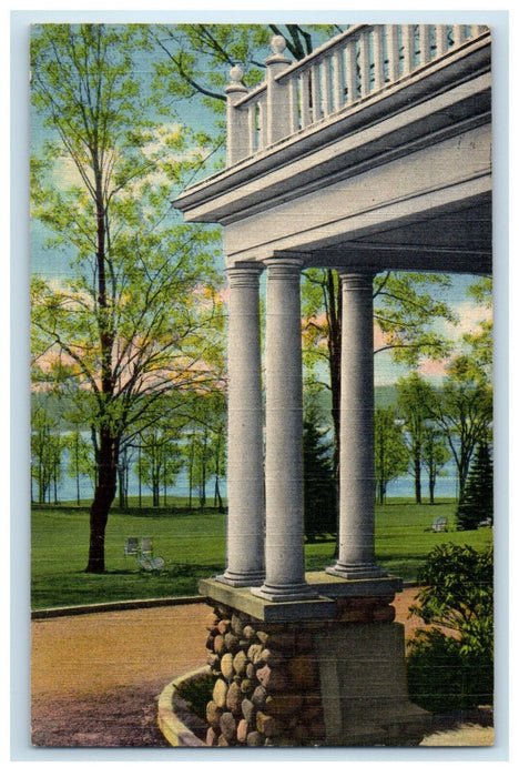 1947 New England Sanitarium and Hospital Stoneham Massachusetts MA Postcard