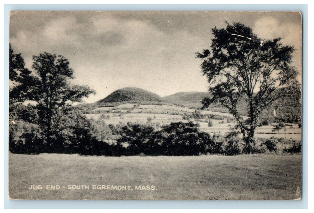 1942 Mountain Scene, Jug End South Egremont, Massachusetts MA Postcard