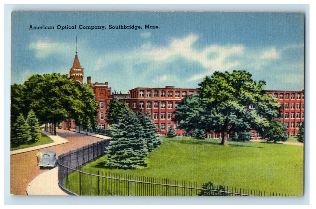 c1930s American Optical Company Southbridge Massachusetts MA Postcard