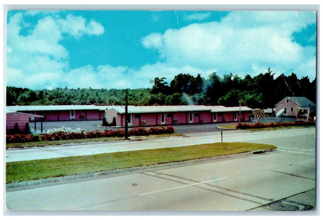 c1960's Lido Motel Roadside Dartmouth Massachusetts MA Unposted Antique Postcard
