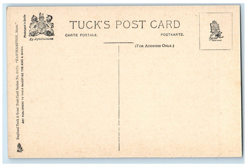 c1910's Upson's Corner Easthampton Massachusetts MA Tuck's Antique Postcard