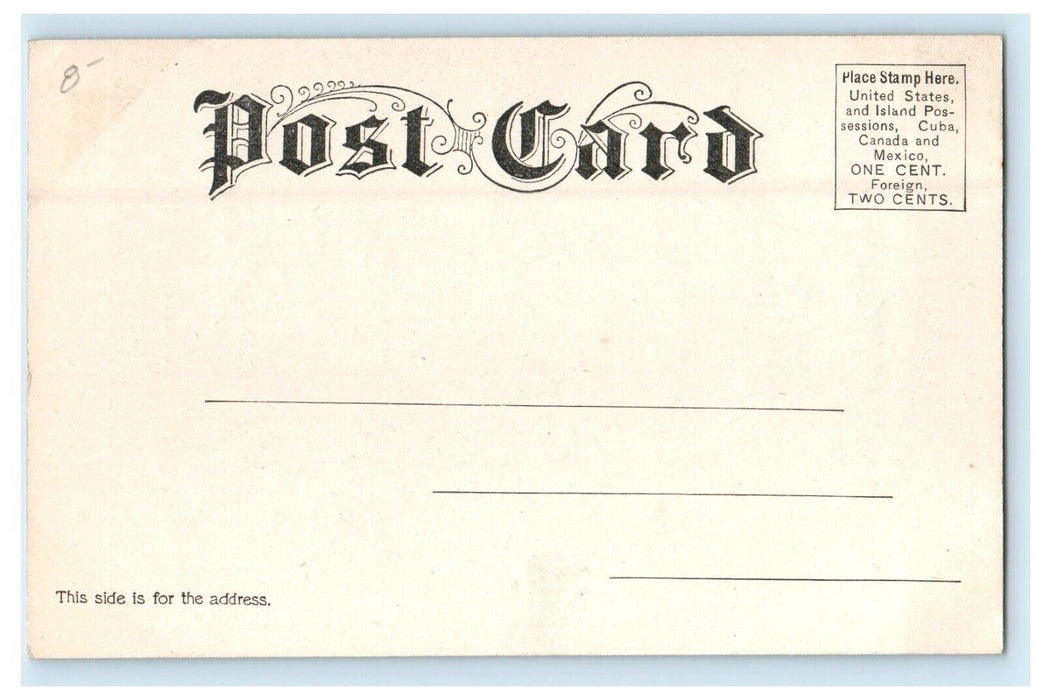 1944 The Court House, Greenfield, Massachusetts MA Vintage Postcard