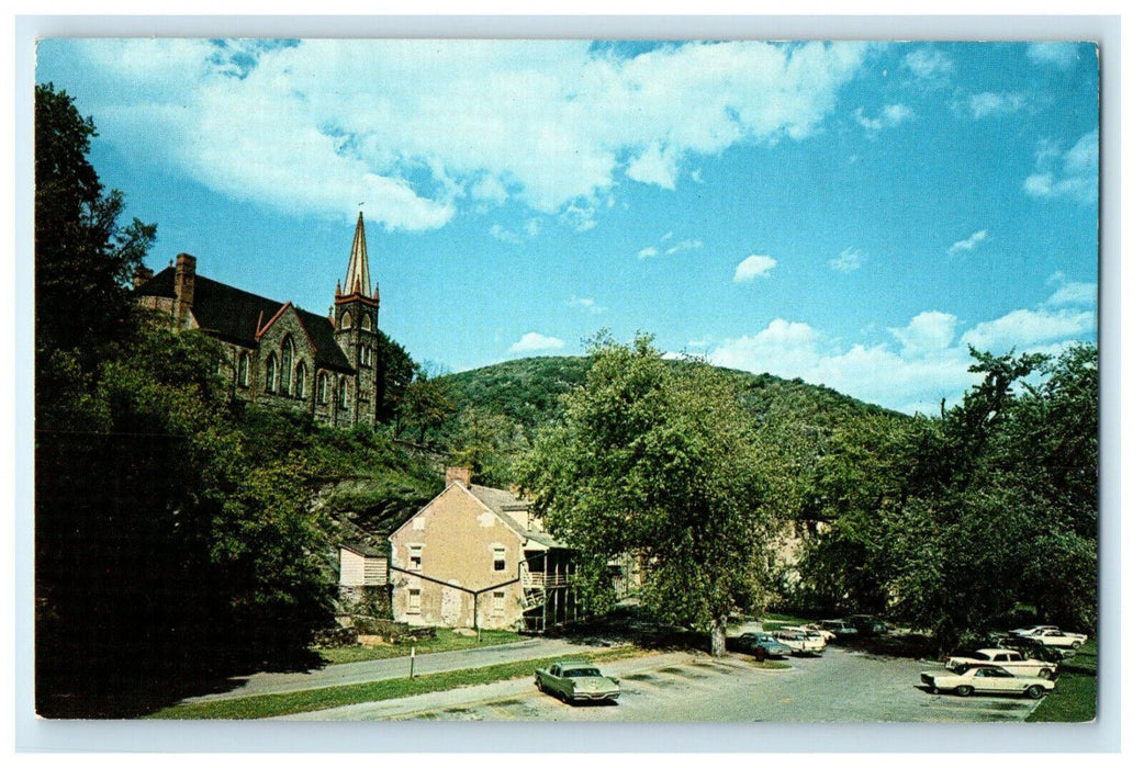 c1950s The Stage Coach Inn, Harper's Ferry, West Virginia WV Vintage Postcard