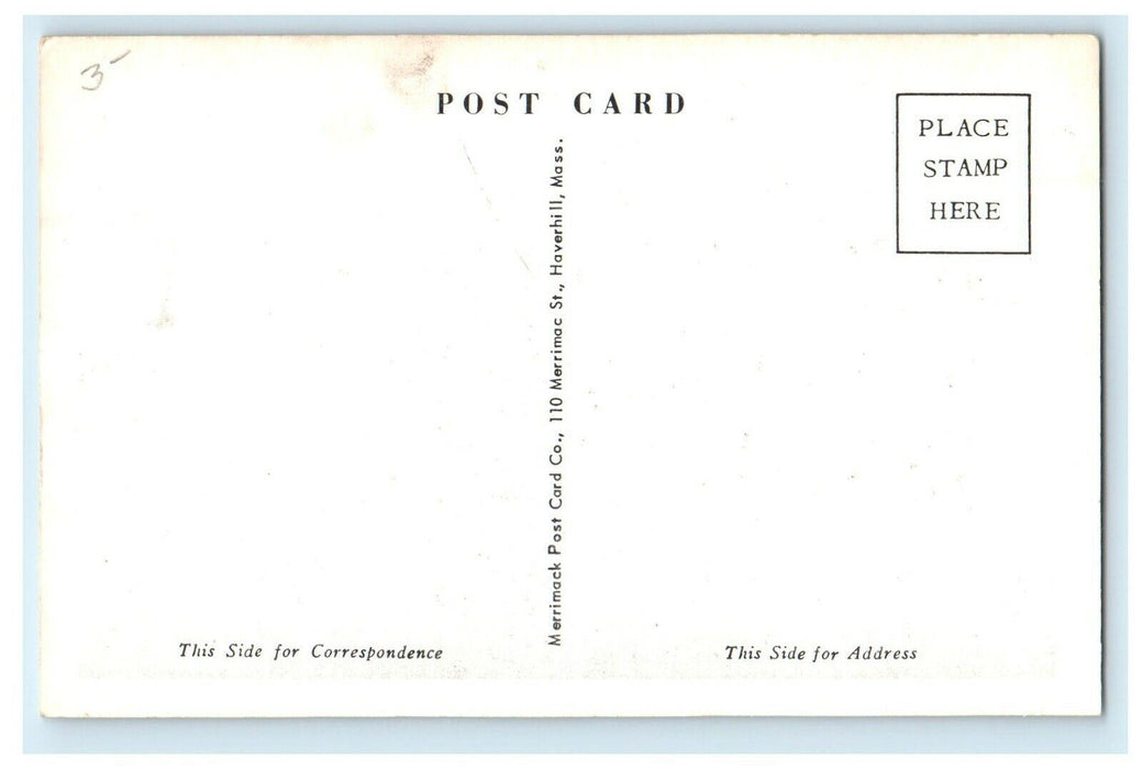 c1905 St. James Episcopal Church Greenfield Massachusetts MA Antique Postcard