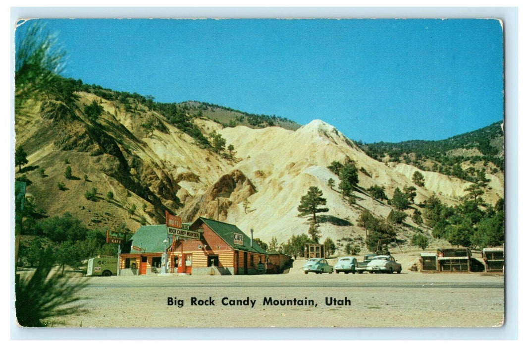 Big Rock Candy Mountain Utah Marysvale c1940's Vintage Antique Postcard