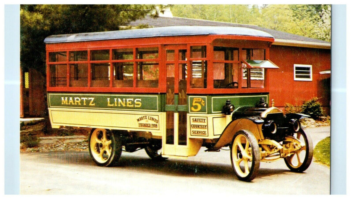 1908 The Martz Trailways Story Avondale Pennsylvania PA Antique Postcard