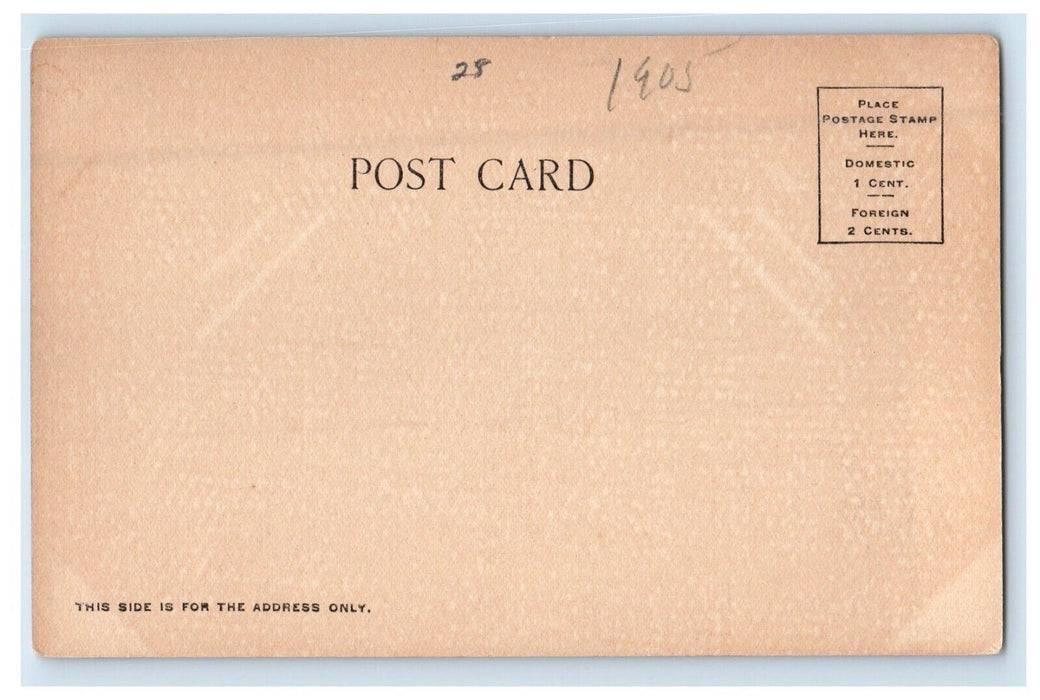 c1905 Greetings From Tarrytown New York NY, Old Dutch Church Antique Postcard
