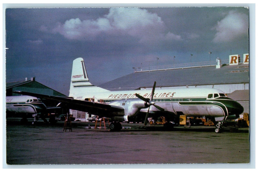 c1960s From The Collection of Charles Laird Piedmont YS-11 Airplane Postcard