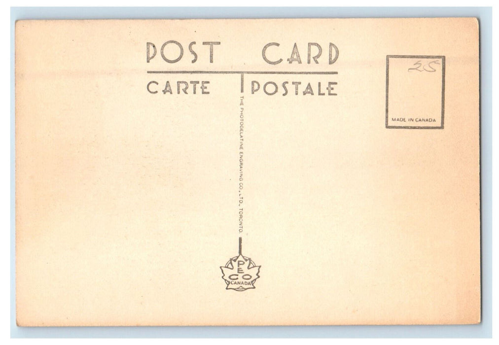 c1950s Main Street Wasaga Beach Ontario Canada Vintage Unposted Postcard