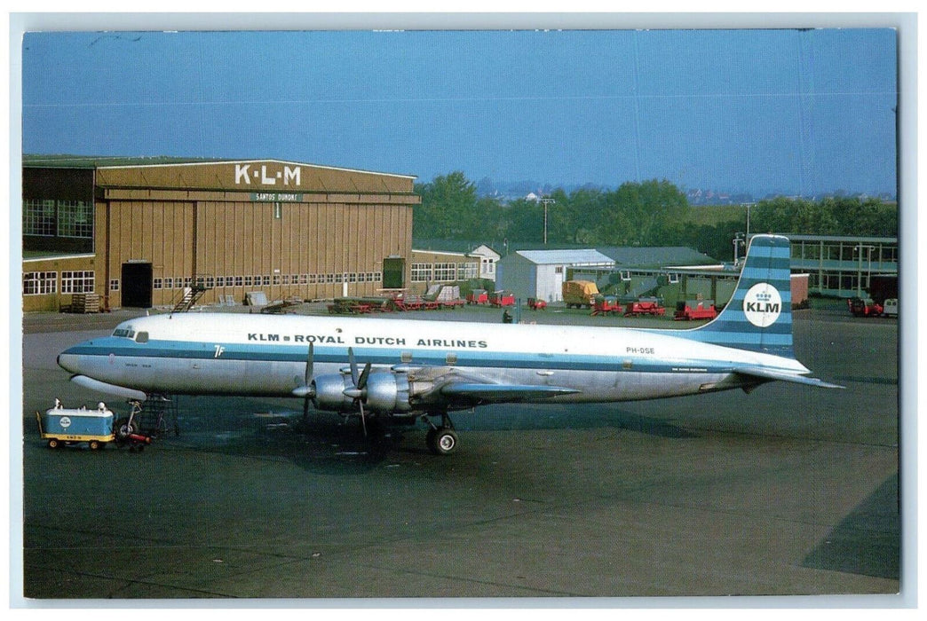 1965 KLM Royal Dutch Airlines PH-DSE c/n 45184/816 Airplane Postcard