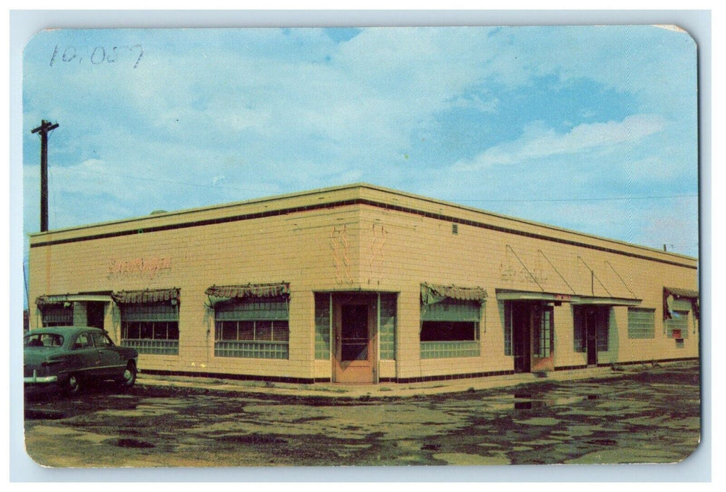 Swearingen's Junction Car Roadside Decatur Indiana IN Unposted Vintage Postcard