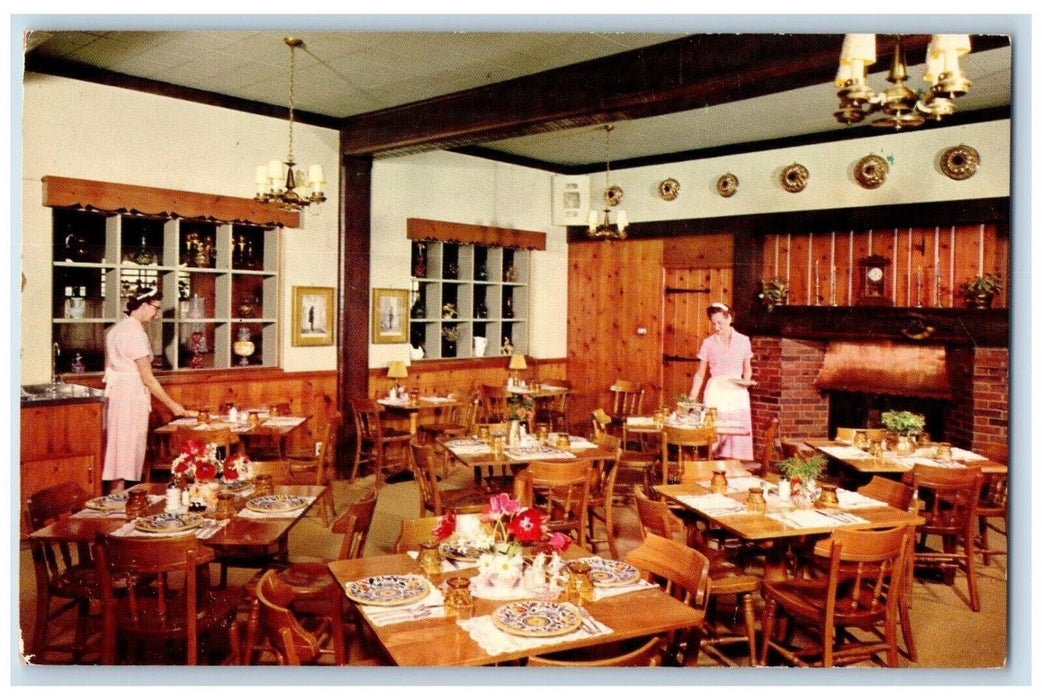 c1950's Hilltop House Dining Room 49th And Dodge St. Omaha Nebraska NE Postcard