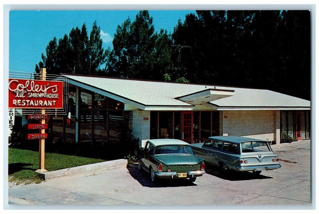 c1980s Colley's Lil Shrimp House Anastasia Blvd St Augustine Florida FL Postcard