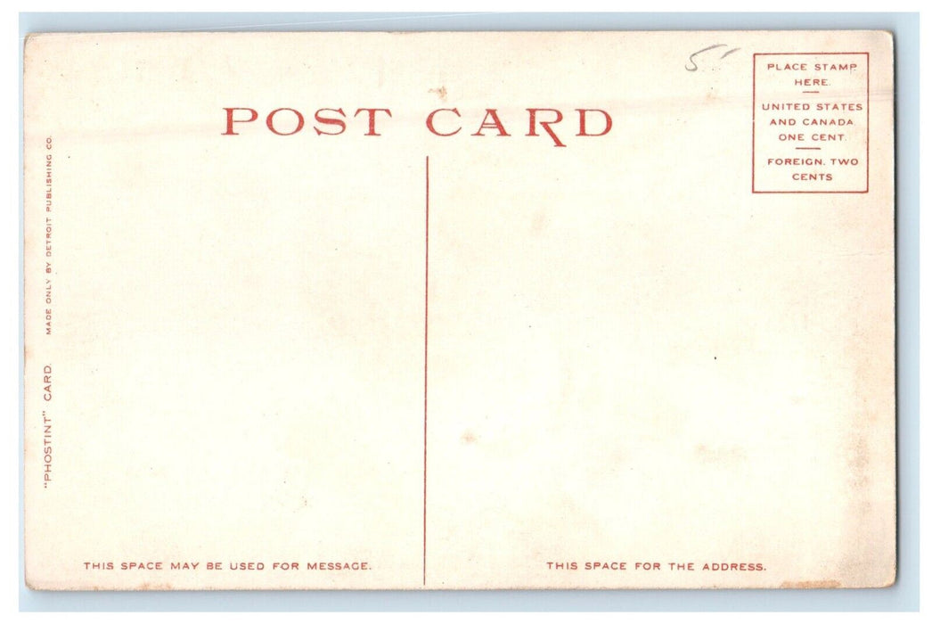 Tsonsi Pah Navaho Weaver Indian Building Albuquerque NM Fred Harvey Postcard