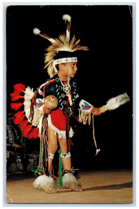 c1960's Standing-On-A-Cloud Stand Rock Indian Ceremonial Wisconsin WI Postcard