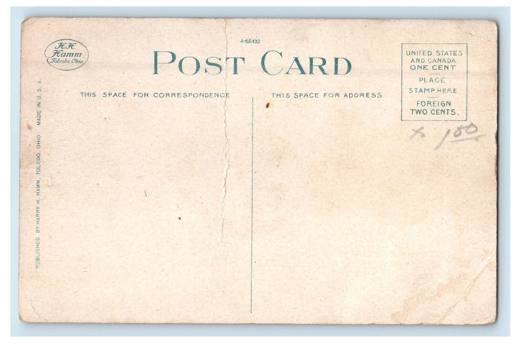 c1910's Colony Indiana Epileptic Village New Castle Indiana IN Vintage Postcard