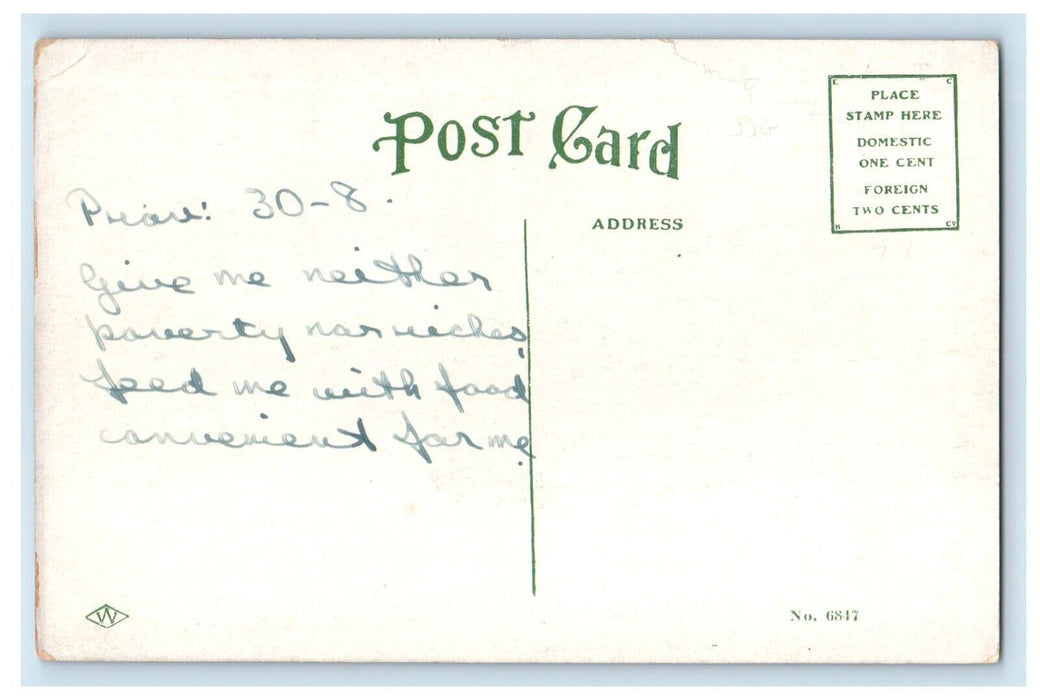 c1910's The Alderman Formerly Hotel Hascall Goshen Indiana IN Antique Postcard