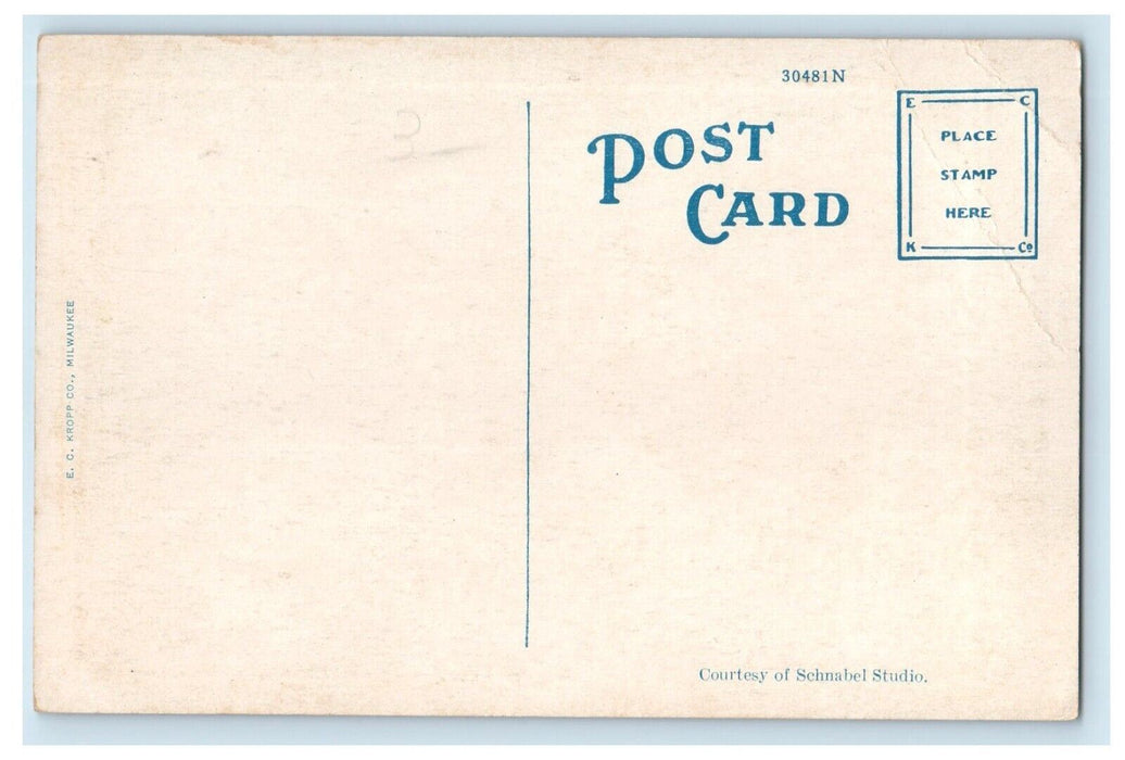 c1910's Hotel Alderman Street View Goshen Indiana IN Unposted Antique Postcard