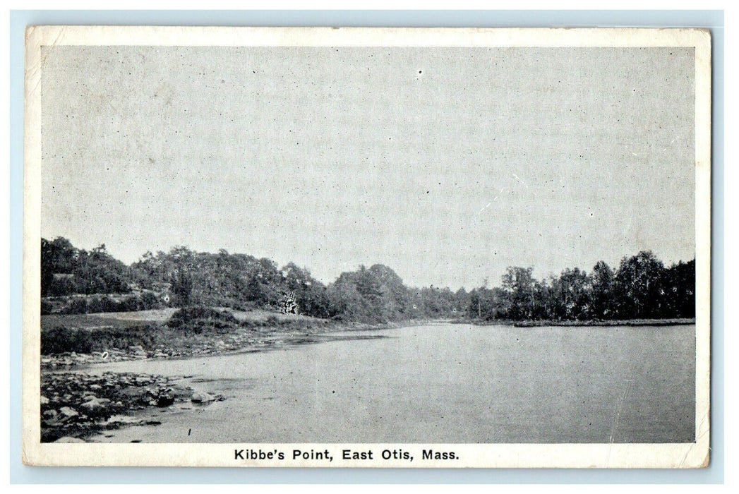 c1924 Kibbe's Point, East Otis, Massachusetts MA Antique Postcard