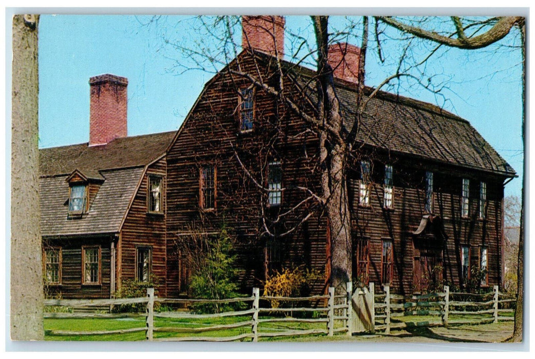 c1970's Ashley House, Deerfield Massachusetts MA Bromley & Company Postcard