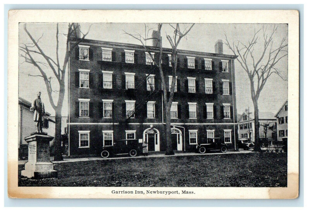 c1914 View of Garrison Inn, Newburyport Massachusetts MA Antique Postcard