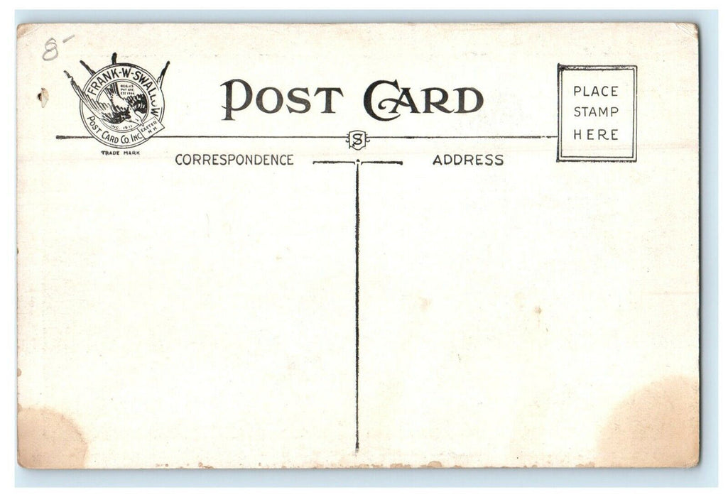 c1914 View of Garrison Inn, Newburyport Massachusetts MA Antique Postcard