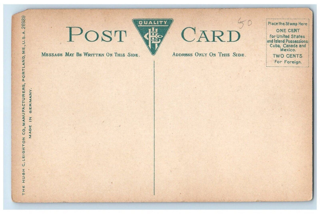 c1910's Public Library Mount Vernon New York NY Unposted Antique Postcard