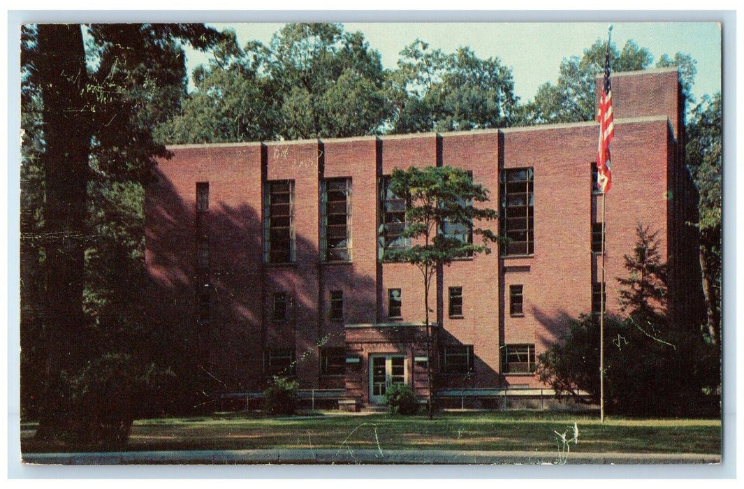 c1960's Lucy Scribner Library Skidmore College Saratoga New York Postcard