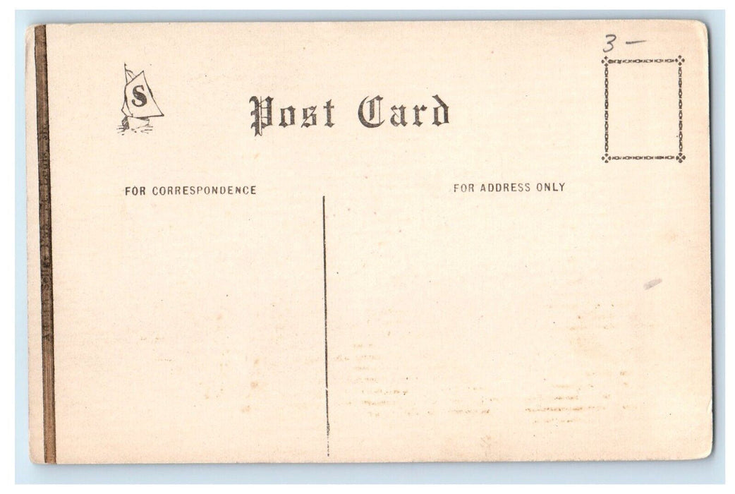 c1910's St. Ann's German Catholic Church Buffalo New York NY Antique Postcard