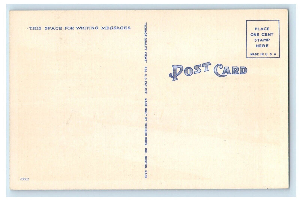 c1930's Greetings From Marshall Michigan MI, Road And Lake View Vintage Postcard