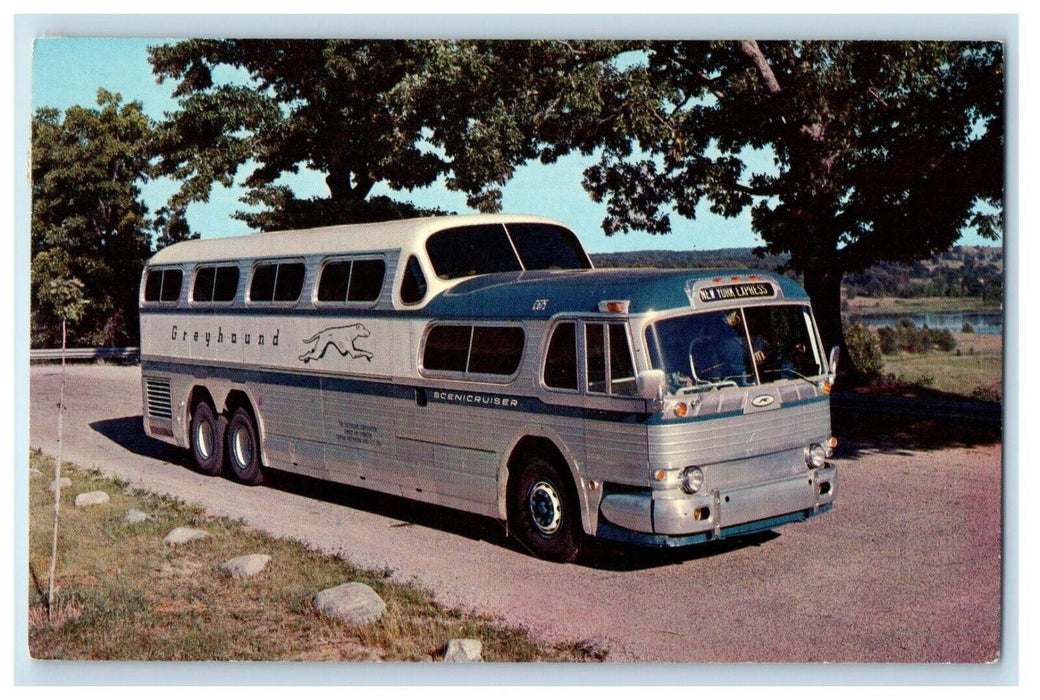 The Greyhound Scenicruiser Bus Luxurious Dual Level USA & Canada Posted Postcard