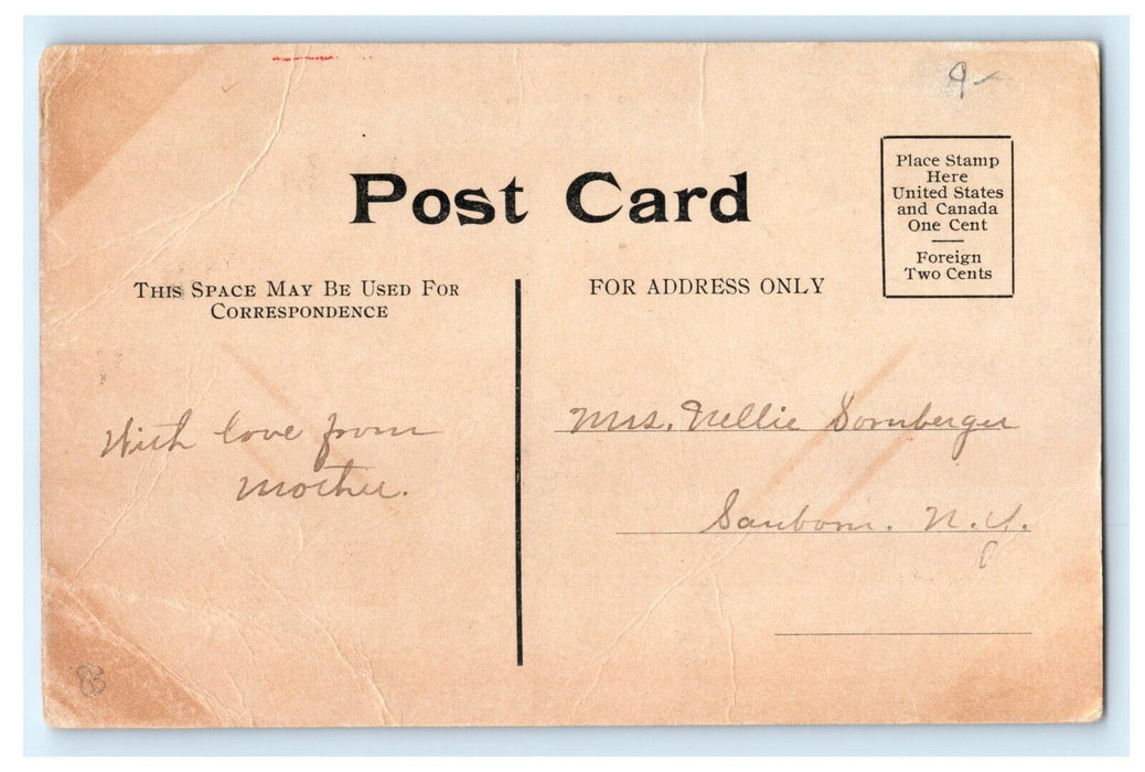 1907 Dedication McKinley Monument Old Home Week Buffalo New York NY Postcard