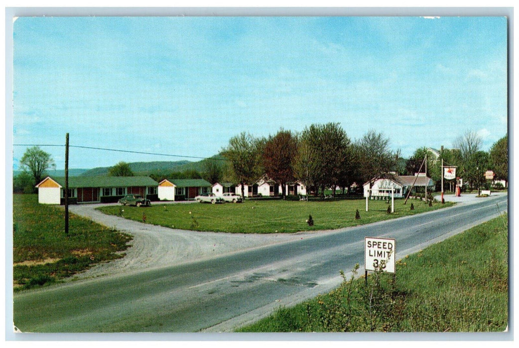 c1960s Otsego Motel, Restaurant Cabins Gifts, Albany New York NY Postcard