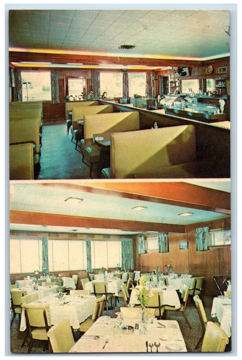 1965 Multiview of Lobster Haven St. Stephen New Brunswick Canada Postcard