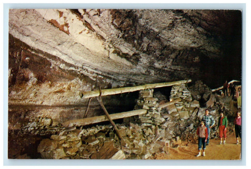 1978 Saltpetre Pipes, Mammoth Cave National Park, Kentucky KY Postcard