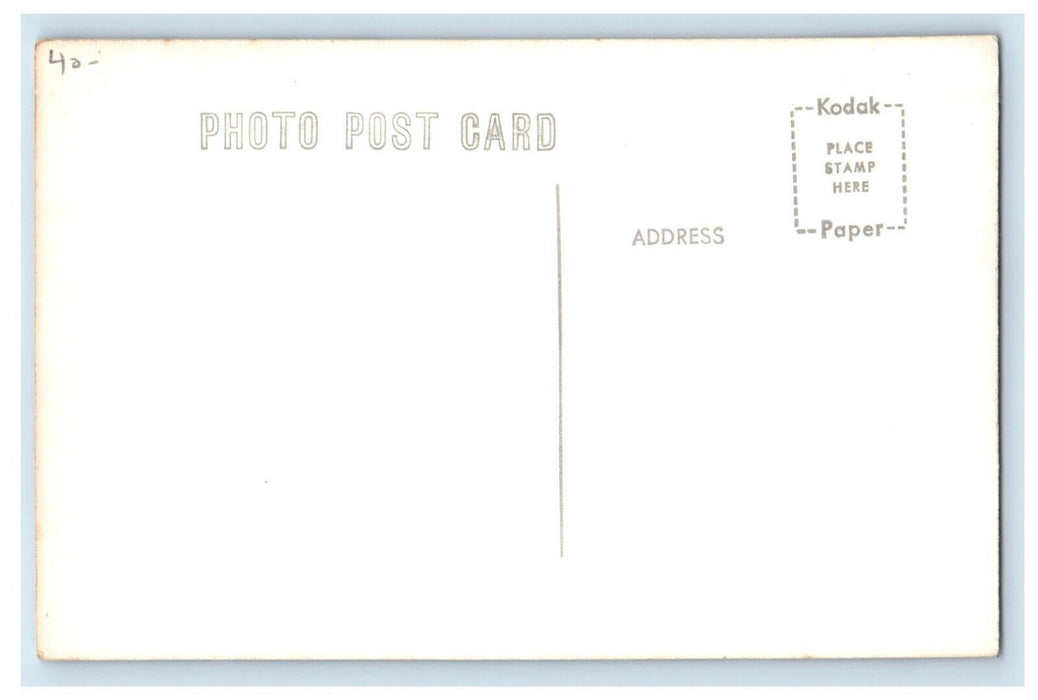 c1950's Big Ponds South Mountain Near Shippensburg PA RPPC Photo Posted Postcard