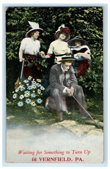 c1910 Nyce Manufacturing Co. Vernfield Pennsylvania PA Advertising Postcard