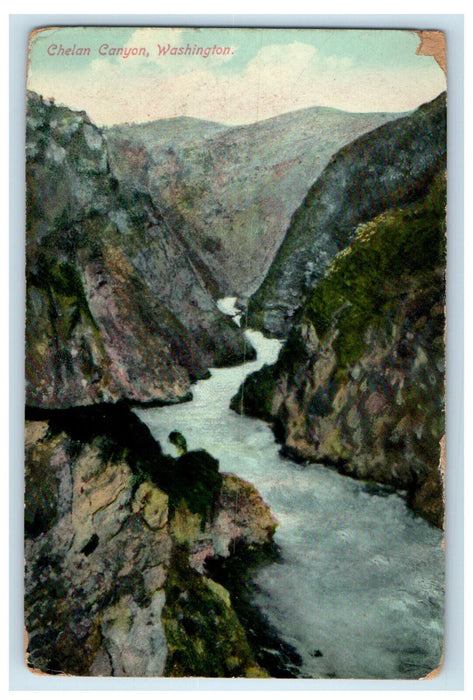 c1910 Chelan Canyon, Washington WA Unposted Portland Post Card Co. Postcard